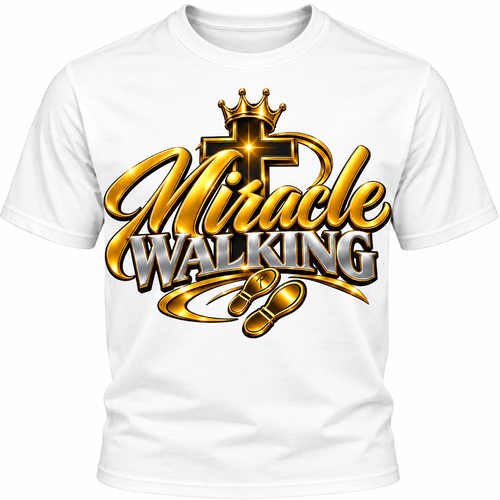 Miracle walking t-shirt